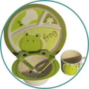 Pack vaisselle enfant Frog