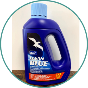 Produit sanitaire bleu 2 litres Elsan