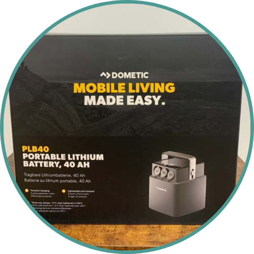 Batterie Lithium Portable PLB 40 Dometic - Hellovan
