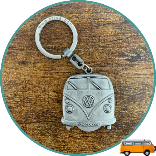 Porte-clés VW Collection, BULLI T1 argent antique - Hellovan